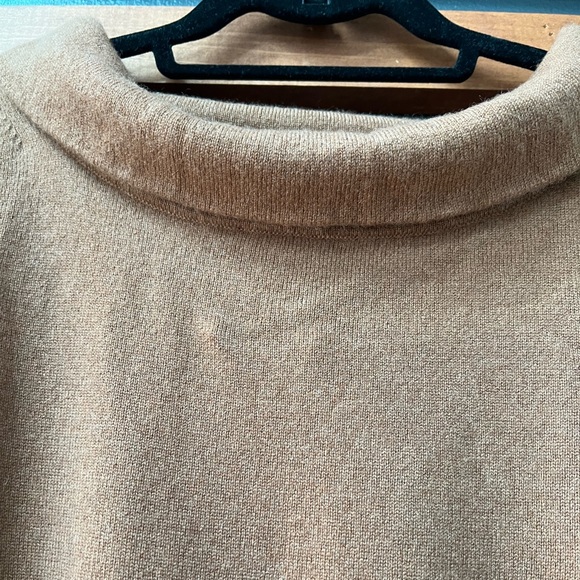 NWT Pure Collection 100% Cashmere Bardot Sweater Cinnamon Brown Size 18 - Picture 3 of 9